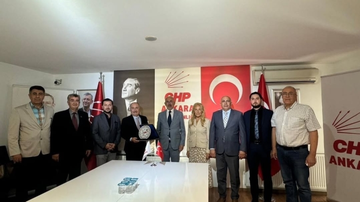 EGEM Platformu'ndan CHP Ankara İl Başkanı  Ümit Erkol'a Ziyaret ( arşiv )